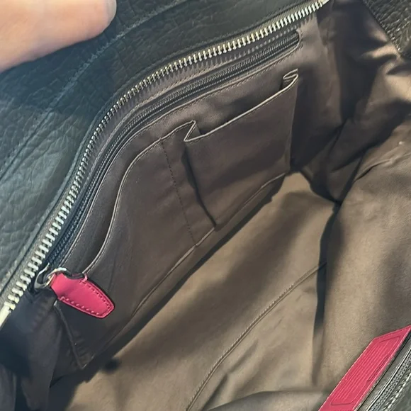 Coach satchel  graphite black berry pebbled leather 19926 Legacy Candace - Picture 10 of 14